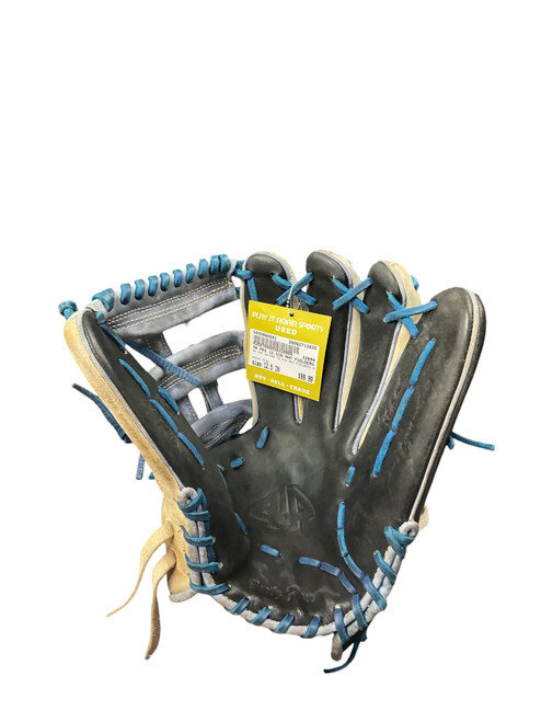 Vist Large View of Product Image Which is Used 44 PRO 44 PRO 12.5IN RHT FIELDERS GLOVE BB/SB Glove RH Throw Grey 12 1/2"