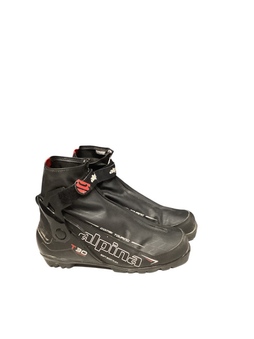 Vist Large View of Product Image Which is Used Alpina Mens NNN XC Ski Boots Black M 10.5