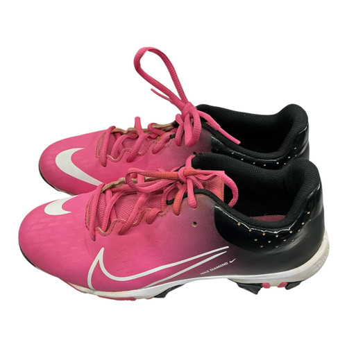 Vist Large View of Product Image Which is Used Nike HYPERDIAMOND 4 KEYSTONE BB/SB Cleats Pink Junior 06