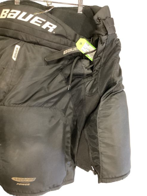 Vist Large View of Product Image Which is Used Bauer SUPREME BREEZERS Junior Pant Black LG