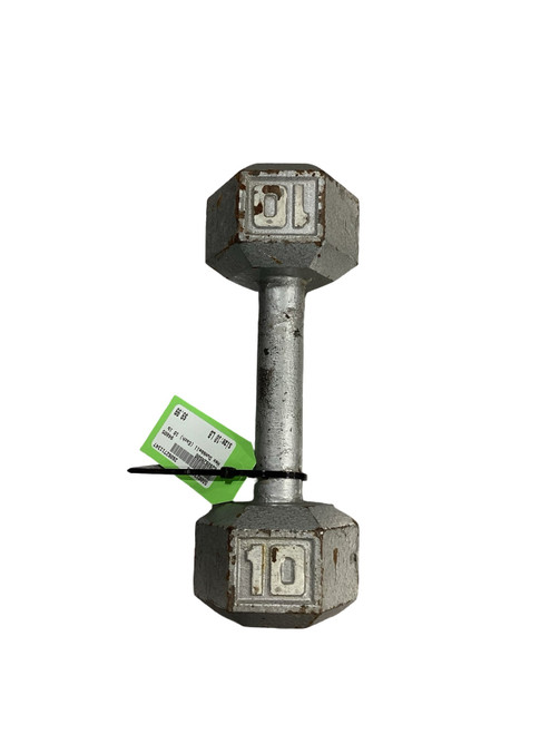 Vist Large View of Product Image Which is Used Hex Dumbbell (Each) 10 lb