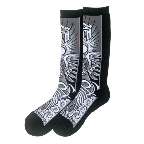 Vist Large View of Product Image Which is LIB TECH JAMIE LYNN RIDING SOCK BLACK MD Winter Outerwear / Socks
