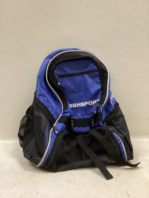 Vist Large View of Product Image Which is Used Soccer Player Backpack Royal Blue