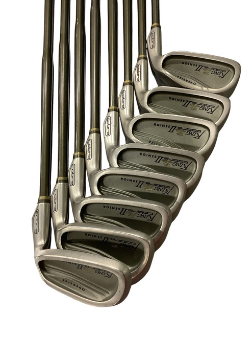 Vist Large View of Product Image Which is Used Cobra OVERSIZE SENIOR Mens Iron Set RH 4I-SW