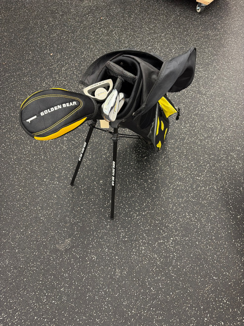 Vist Large View of Product Image Which is Used Golden Bear INSTINCT Jr Package Set RH Black 5 Piece