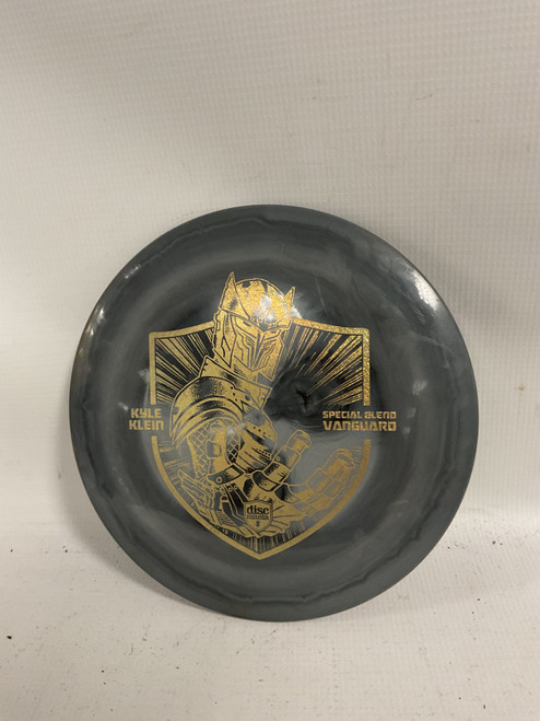 Vist Large View of Product Image Which is Used Discmania SPECIAL BLEND KYLE KLEIN VANGUARD Disc Golf Driver Grey