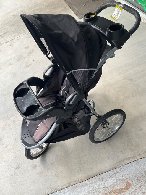 Vist Large View of Product Image Which is Used BABY TREND FOLDING STROLLER One-person Stroller Black