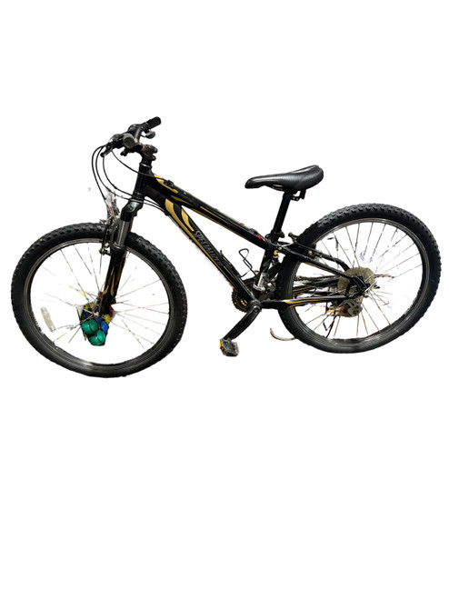 Vist Large View of Product Image Which is Used Specialized HARD ROCK Mountain Bike Mens Black 43-47cm - 17-18" - MD Frame