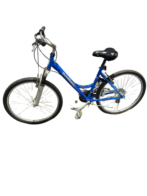 Vist Large View of Product Image Which is Used Schwinn LINK Hybrid/City Bike Womens Royal Blue 53-55cm - MD Frame