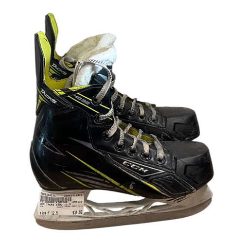 Vist Large View of Product Image Which is Used CCM TACKS 4092 12.5 Youth Hockey Skate Youth 12.5