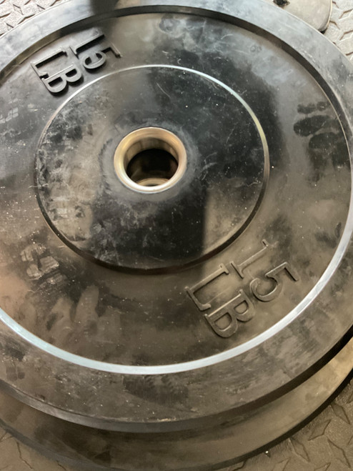 Vist Large View of Product Image Which is Used Olympic Plate (Each) 15 lb