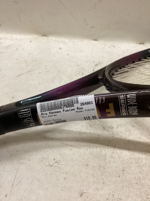 Vist Large View of Product Image Which is Used Pro Kennex FUSION Adult Tennis Racquet Purple Unknown