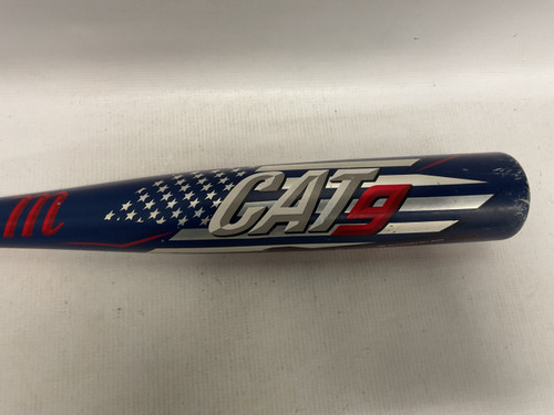 Vist Large View of Product Image Which is Used Marucci CAT 9 BB/SB USSSA 2 3/4 Bat 32"