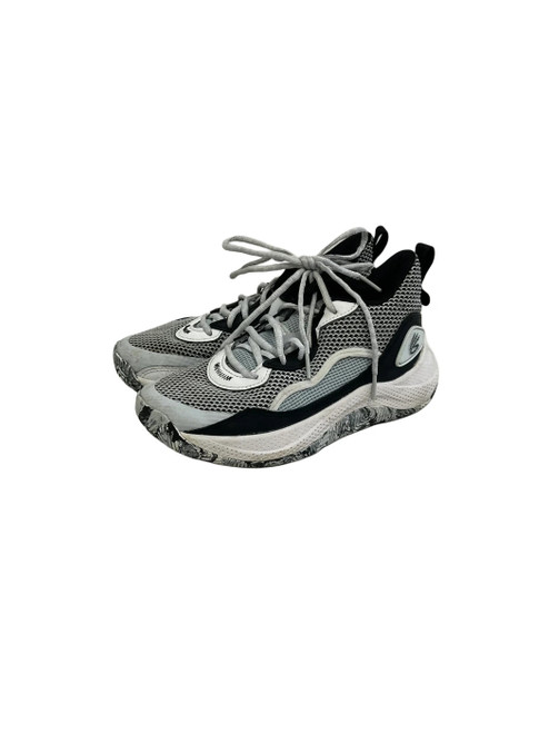 Vist Large View of Product Image Which is Used Under Armour Curry Jr 4 Basketball Shoes