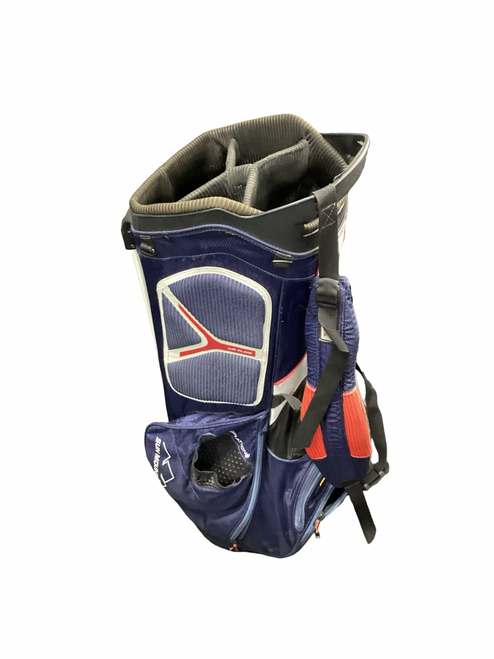 Vist Large View of Product Image Which is Used Sun Mountain C-130S HYBRID VLO Mens Cart Bag Navy Blue