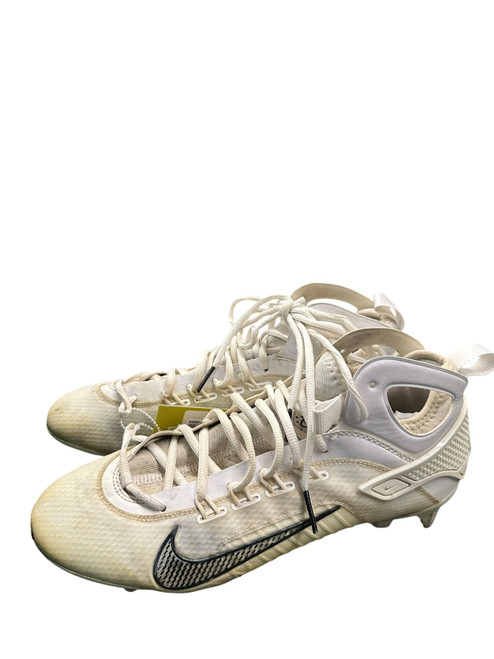 Vist Large View of Product Image Which is Used Nike Adult FB Cleats White Senior 11