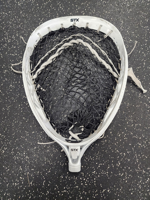 Vist Large View of Product Image Which is Used STX ECLIPSE II Mens Goalie Head White (Restring)