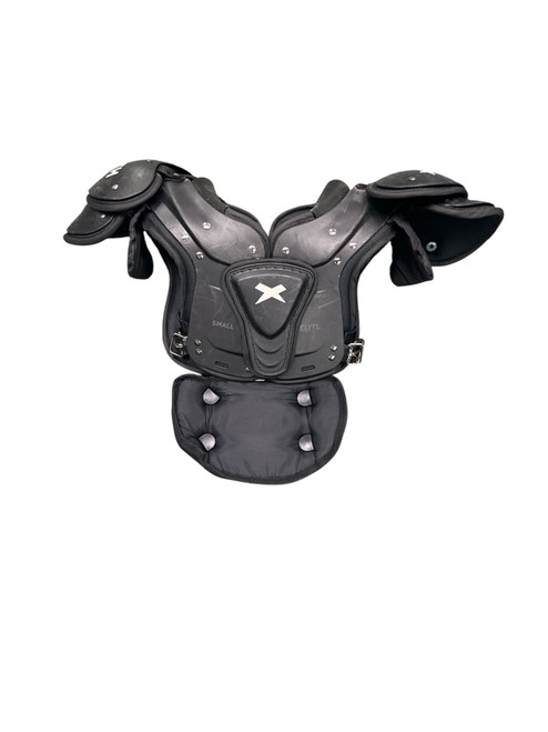 Vist Large View of Product Image Which is Used Xenith FLYTE  SHOULDERS FB Shoulder Pads Black SM