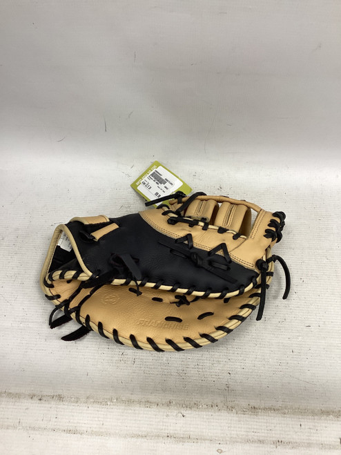 Vist Large View of Product Image Which is Used Mizuno GXF 90B5 BB/SB First Base RH Throw Tan 12 1/2"