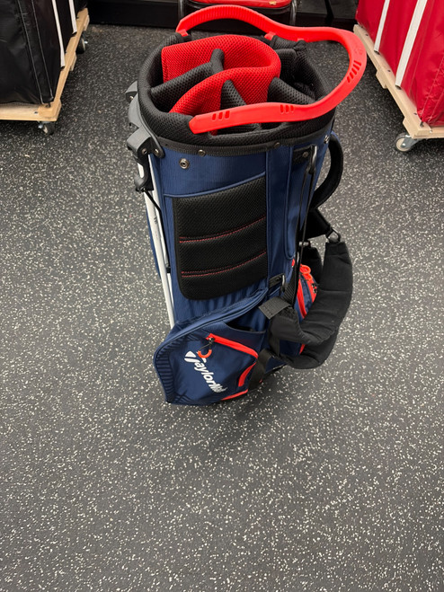 Vist Large View of Product Image Which is Used Taylormade STAND BAG Mens Stand Bag Navy Blue
