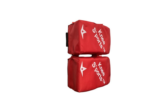 Vist Large View of Product Image Which is Used All Star KNEE SAVERS BB/SB Catchers Knee Savers Red