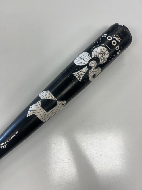 Vist Large View of Product Image Which is Used Demarini THE GOODS 1 PIECE BB/SB High School -3 Bat 32"