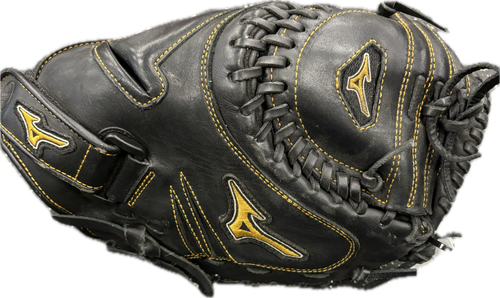 Vist Large View of Product Image Which is Used Mizuno GXS50PF2 BB/SB Catchers RH Throw Black 34"