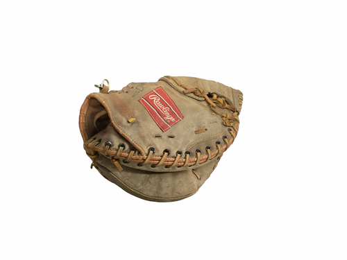 Vist Large View of Product Image Which is Used Rawlings THE MARK OF A PRO BB/SB Catchers RH Throw Tan 33"