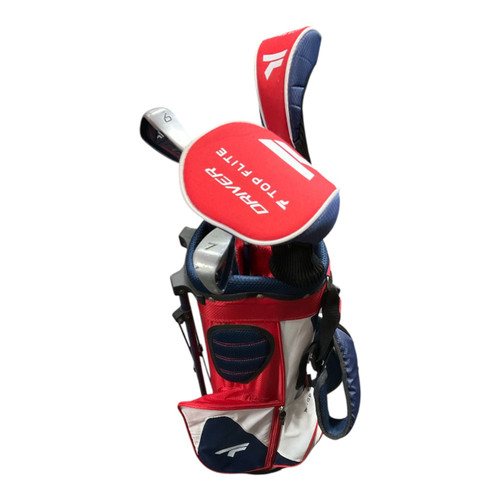 Vist Large View of Product Image Which is Used Top Flite JUNIOR 6PC + BAG Jr Club Set RH 7 Piece