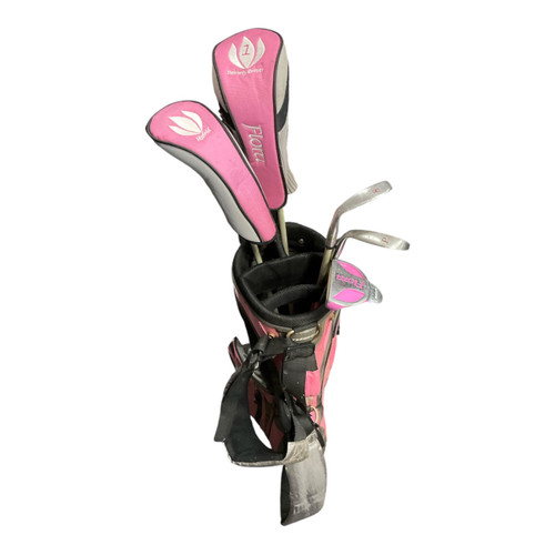 Vist Large View of Product Image Which is Used Intech FLORA 5PC + BAG Jr Club Set RH 6 Piece
