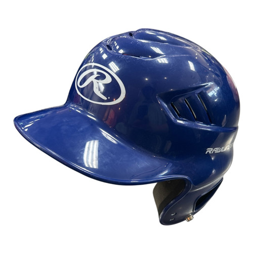 Vist Large View of Product Image Which is Used Rawlings RCFH 6 1/2 - 7 1/2 HELMET Batting Helmet No Mask Royal Blue One Size