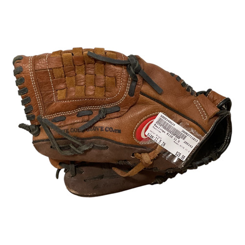 Vist Large View of Product Image Which is Used Rawlings R115 11.5 BB/SB Glove LH Throw Brown 11 1/2"