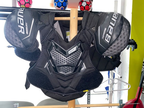 Vist Large View of Product Image Which is Used Bauer SUPREME 3S PRO Intermediate Shoulder Pads MD