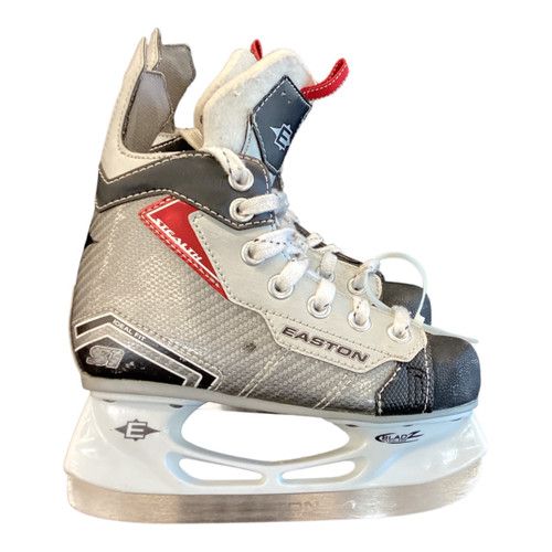 Vist Large View of Product Image Which is Used Easton S1 Youth Hockey Skate Youth 12.0
