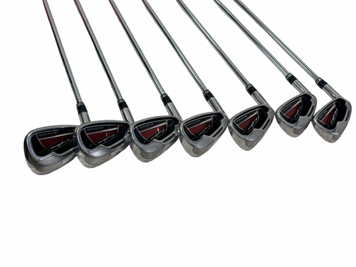 Vist Large View of Product Image Which is Used Tommy Armour SILVER SCOT Mens Golf Iron Set LH 5I-SW (7pc) w/ Steel Shafts -1/2"