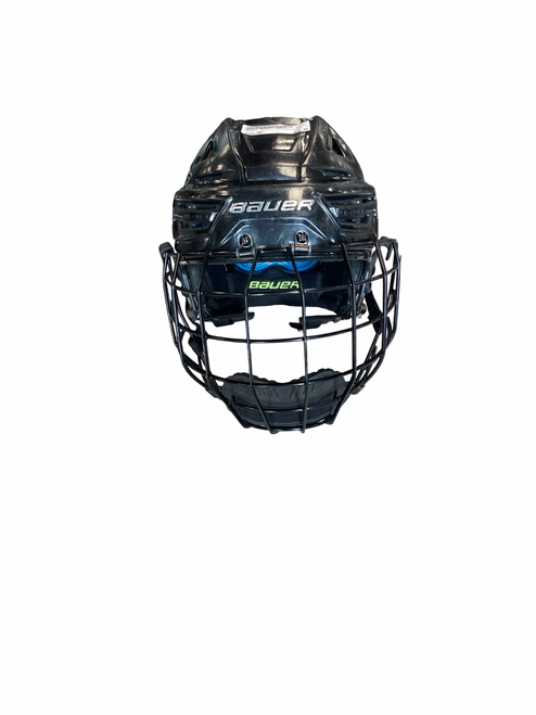 Vist Large View of Product Image Which is Used Bauer REAKT 155 Helmet Cage Combo Black MD