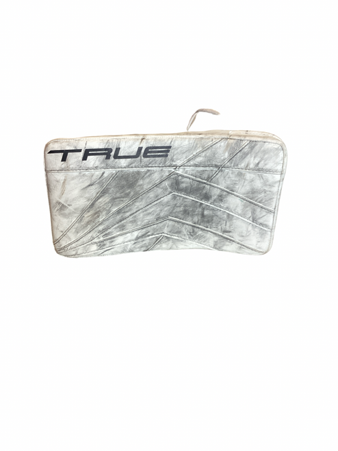 Vist Large View of Product Image Which is  True CATALYST TX3 BLOCKER SR Senior Goalie Blocker White