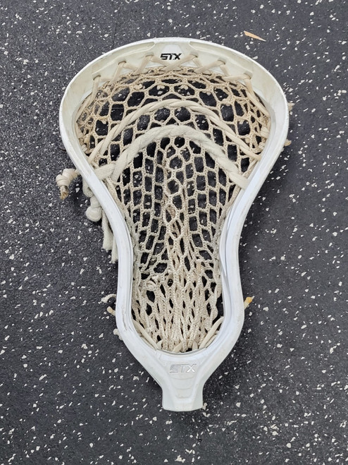 Vist Large View of Product Image Which is Used STX 1K Mens Lacrosse Head White