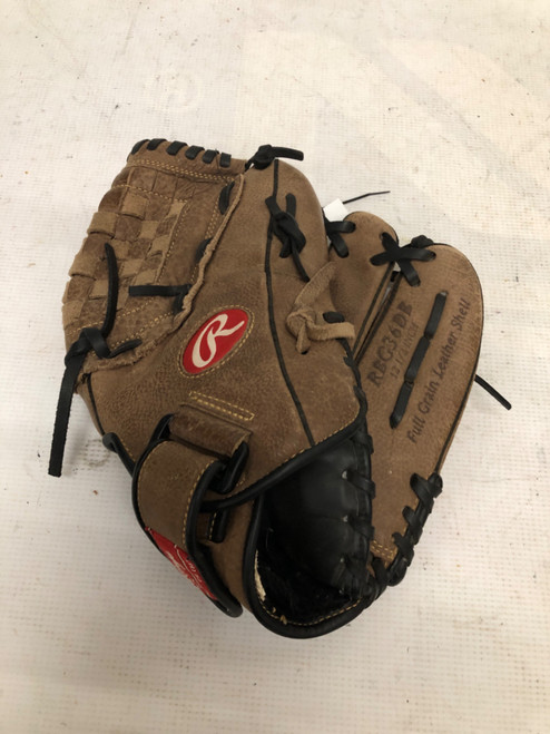 Vist Large View of Product Image Which is Used Rawlings MARK OF A PRO BB/SB Glove RH Throw Brown 12 1/4"