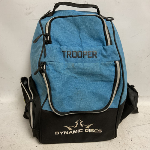 Vist Large View of Product Image Which is Used Dynamic Discs TROOPER Disc Golf Backpack Royal Blue