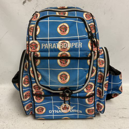 Vist Large View of Product Image Which is Used Dynamic Discs PARATROOPER Disc Golf Backpack Royal Blue