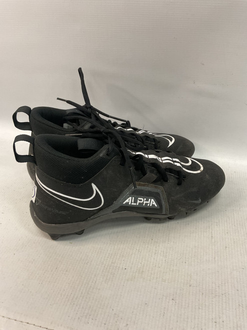 Vist Large View of Product Image Which is Used Nike ALPHA Adult FB Cleats Black Senior 9