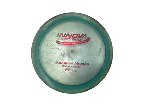 Vist Large View of Product Image Which is Used INNOVA CHAMP MAMBA Disc Golf Driver Teal
