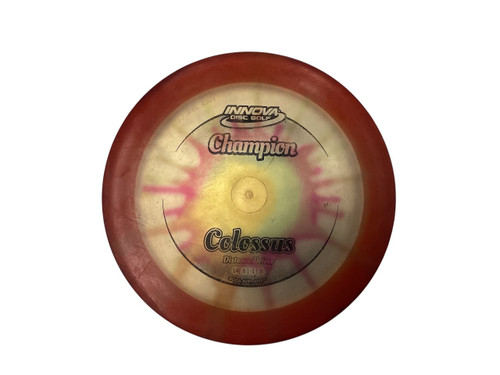 Vist Large View of Product Image Which is Used INNOVA CHAMPION COLOSSUS Disc Golf Driver Red