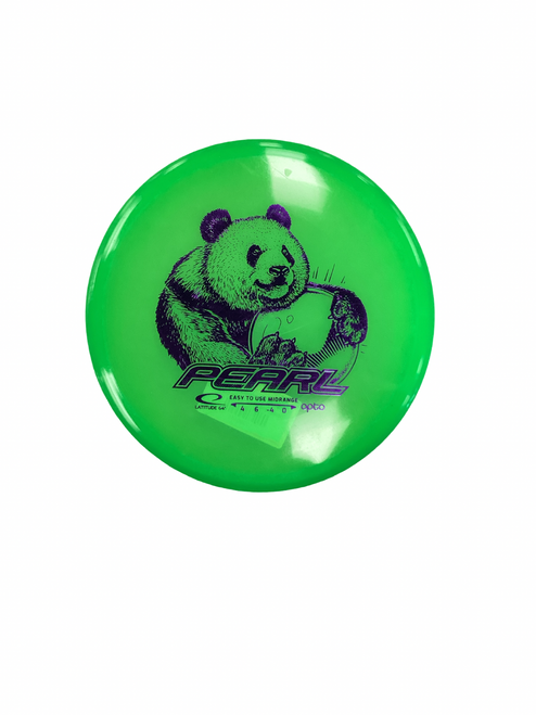 Vist Large View of Product Image Which is Latitude 64 PEARL MID RANGE Disc Golf Mid Range Green