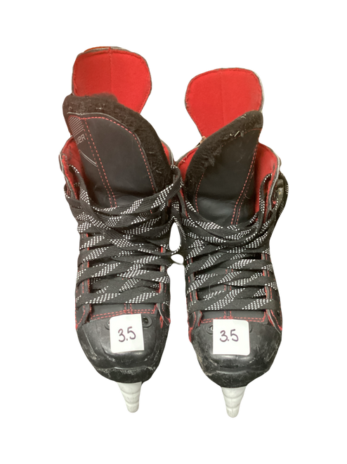 Vist Large View of Product Image Which is Used Bauer N5 Intermediate Hockey Skate Intermediate 3.5