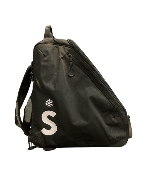 Vist Large View of Product Image Which is Used SHEDRAIN BOOT BAD Ski Boot Bag Black And Grey