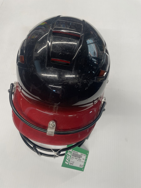 Vist Large View of Product Image Which is Used Schutt SCHUTT HELMET Batting Helmet w/Mask Black XS