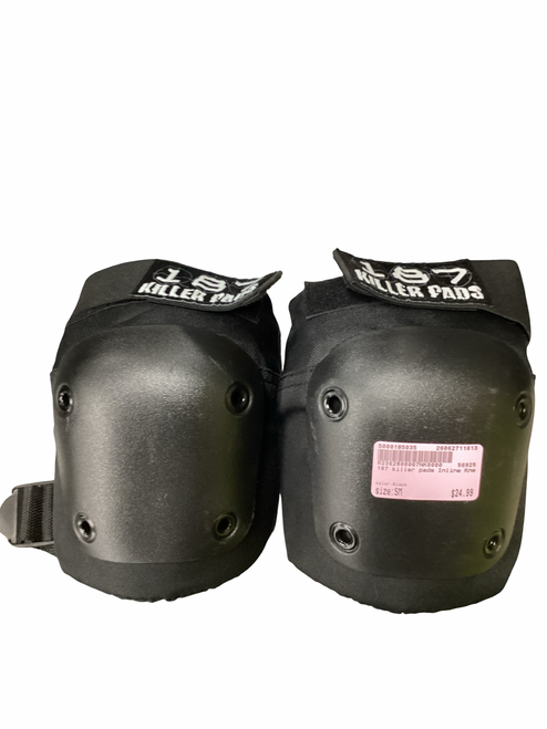 Vist Large View of Product Image Which is Used Inline Kneepads Black SM