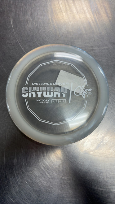 Vist Large View of Product Image Which is Used VICTORY LINE Disc Golf Driver Clear